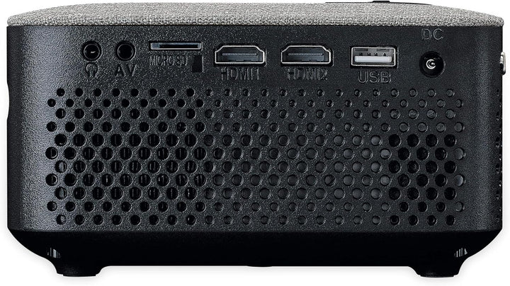 Lenco LPJ-700 Mini Beamer - Bluetooth Beamer - Mini Projektor 4000 Lumen - 30.000 Stunden Lebensdaue