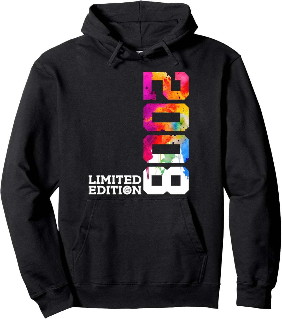 16 JAHRE 16. GEBURTSTAG LIMITED EDITION 2008 Pullover Hoodie