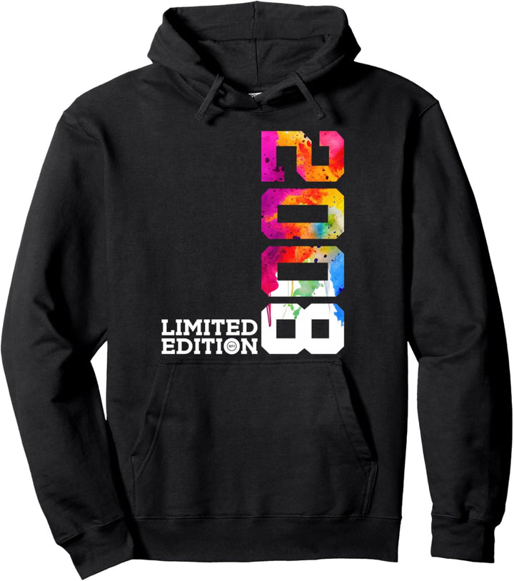16 JAHRE 16. GEBURTSTAG LIMITED EDITION 2008 Pullover Hoodie