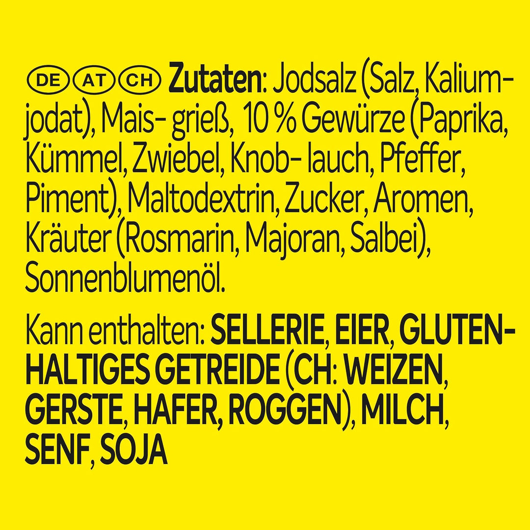 Maggi Rôtidor Universal Würzmischung o.k.A. für Fleisch und Gemüse, Trockenmarinade zum Grillen und