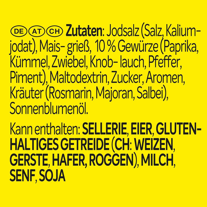 Maggi Rôtidor Universal Würzmischung o.k.A. für Fleisch und Gemüse, Trockenmarinade zum Grillen und
