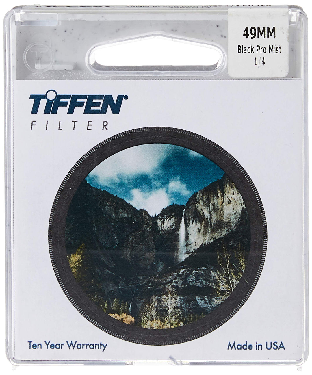 Tiffen Filter 49MM Black PRO-Mist 1/4 Filter & Filter 49MM Black PRO-Mist 1/8 Filter 49mm Bundle mit