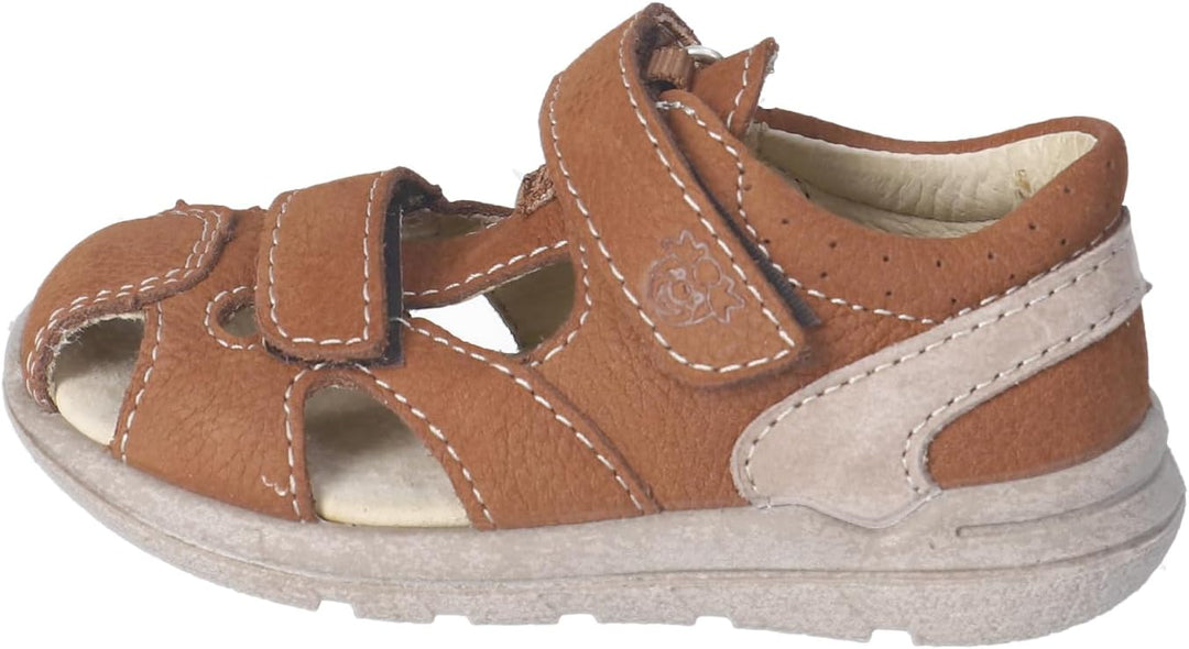 RICOSTA Mädchen und Jungen Kletthalbschuhe KASPI, Kinder Lauflernschuhe, Weite: Mittel, terracare, C