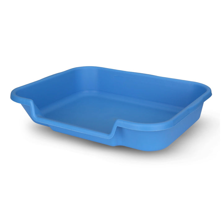 Kitty Go Here Katzentoilette Senior, 61 x 50,8 x 12,7 cm, Blau, Blau Large (1 Pack)