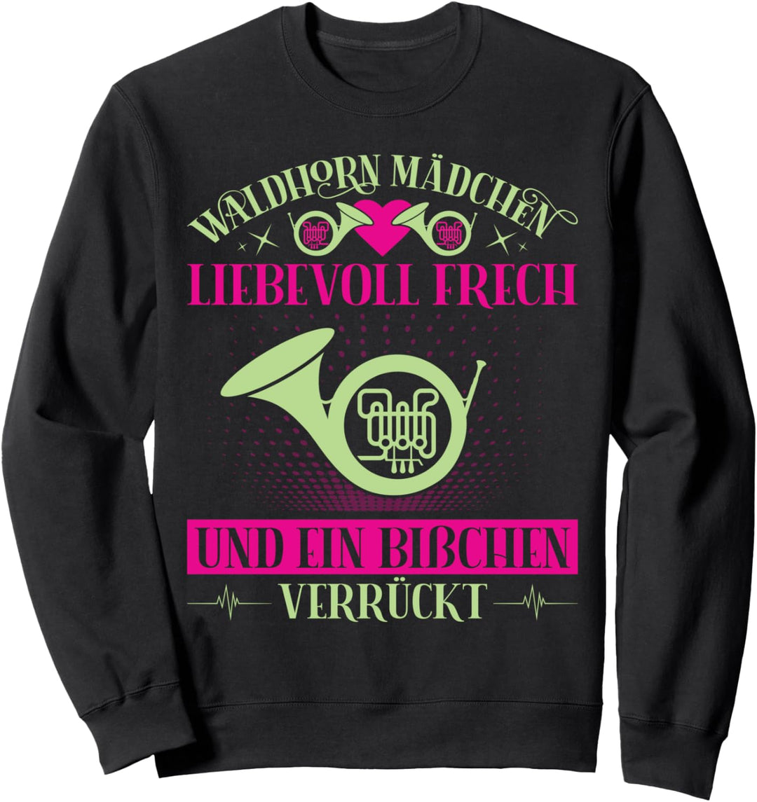 Waldhorn Mädchen Sweatshirt