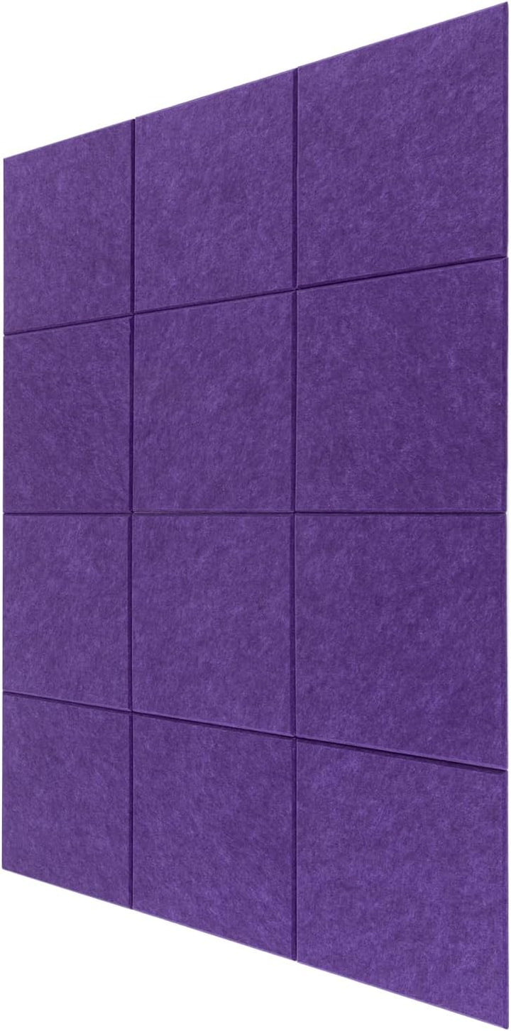Schalldämmungs-Platten 12 Stücken 30 * 30cm Selbstklebenden Akustische Behandlungen Akustikplatten h