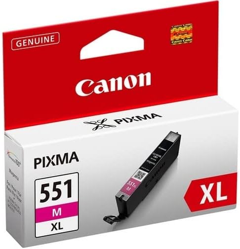 Canon Originaltinte CLI-551M, XL, Magenta, Recyclebare Verpackung Magenta XL Recyclebare Verpackung,