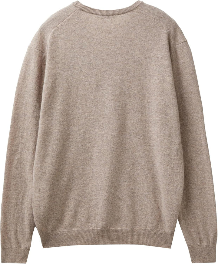 United Colors of Benetton Herren Pullover, Taupe 530