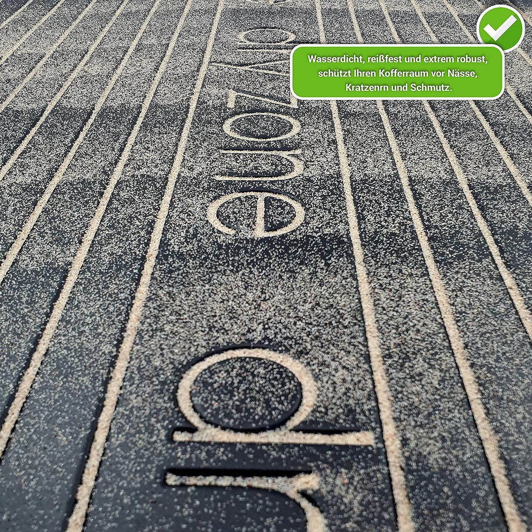Gummi Kofferraumwanne Kofferraummatte passend für Renault Captur 2013-2019