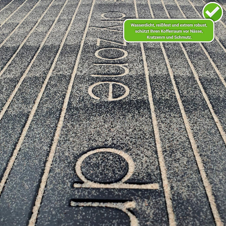 Gummi Kofferraumwanne Kofferraummatte passend für FIAT Panda II 2003-2012