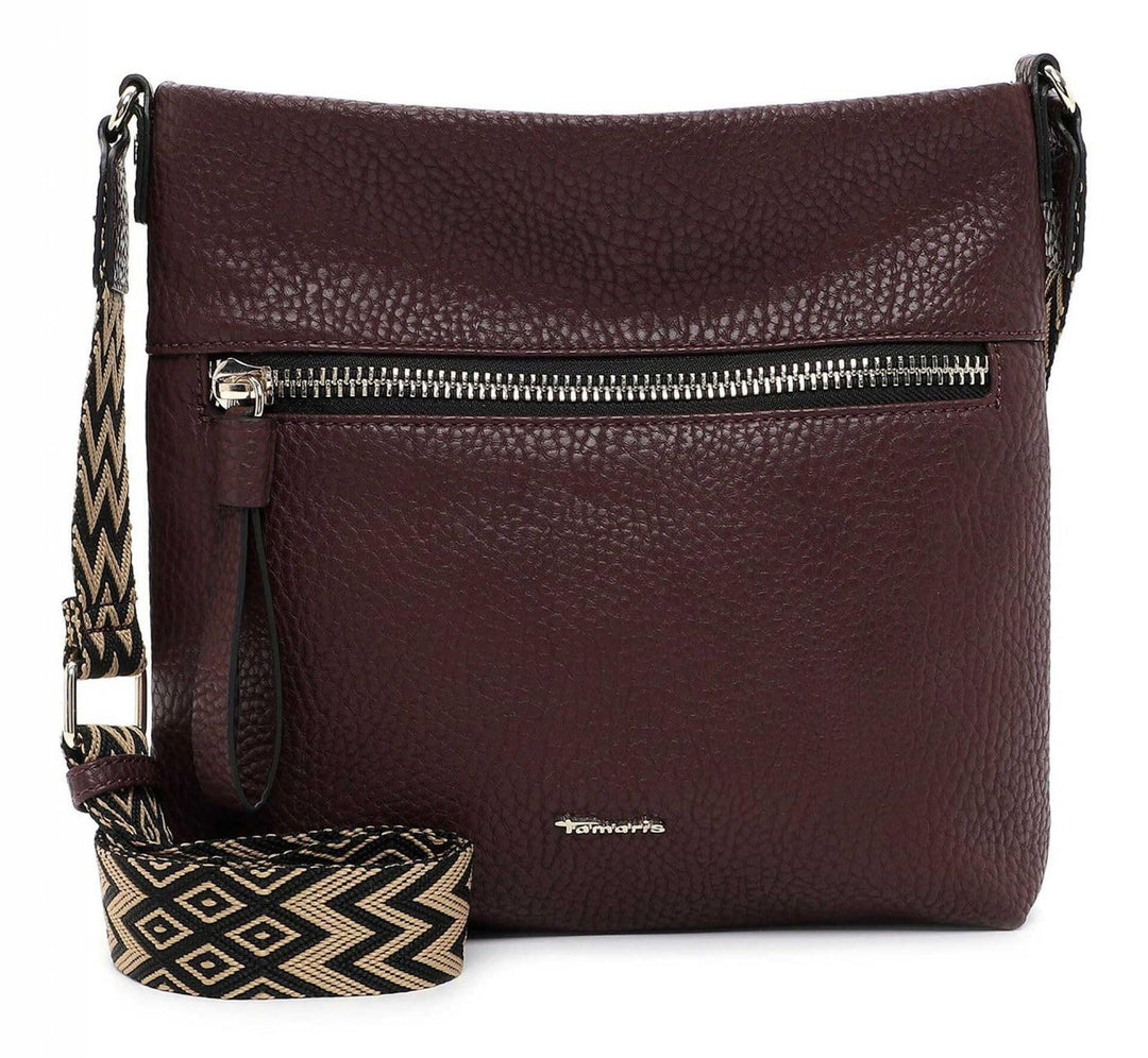 Tamaris Umhängetasche Martha 32481 Damen Handtaschen Uni Einheitsgrösse Wine 690, Einheitsgrösse Win