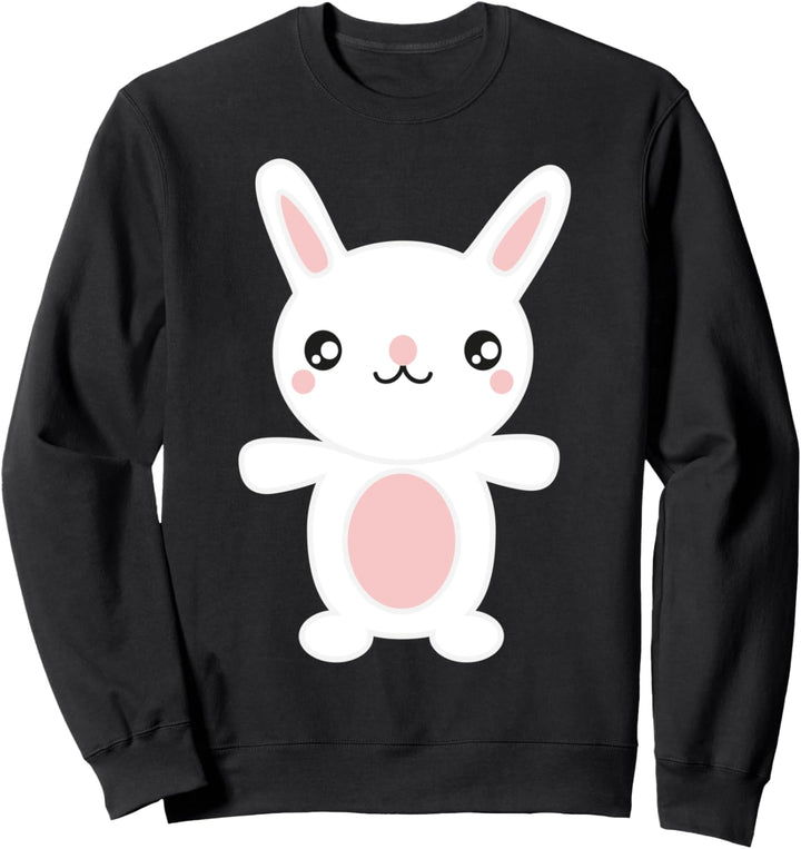 Bunny Rabbit Zeichentrickfigur Sweatshirt