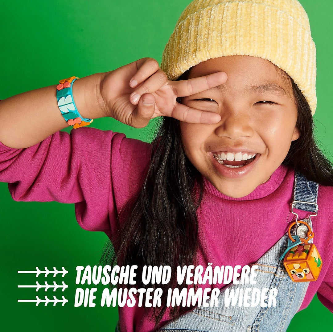 LEGO 41937 DOTS Kreativset SommerspaÃŸ Bastelset Für Kinder, Spielzeug Set Zum Basteln Von Armband,