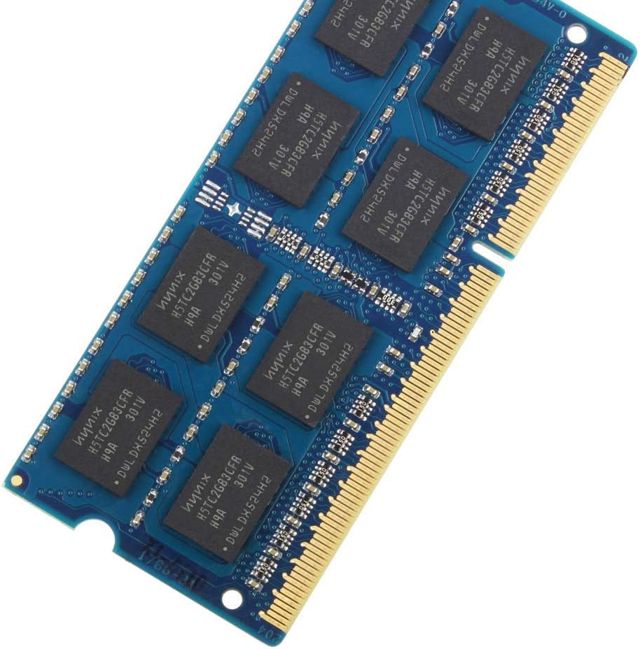 8GB Kit (2x4GB) PC3-8500 DDR3 1066MHz RAM 2Rx8 4GB 204pin SO-DIMM 1.5V CL7 Arbeitsspeicher Upgrade f