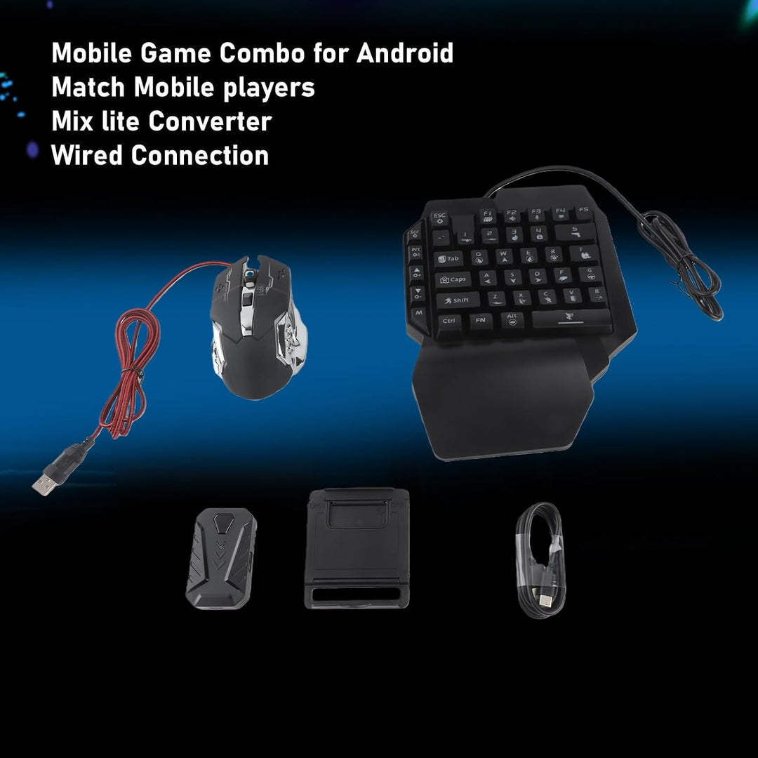 Kabelverbindung Gamepad Tastatur Maus Konverter Set für PUBG Android, Tastatur und Maus Konverter Ha
