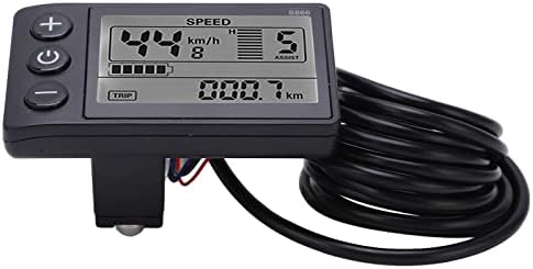 Bnineteenteam S866 Elektrofahrrad Display, Wasserdichtigkeit IP65, LCD Meter 24V/ 36V/ 48V Elektroro