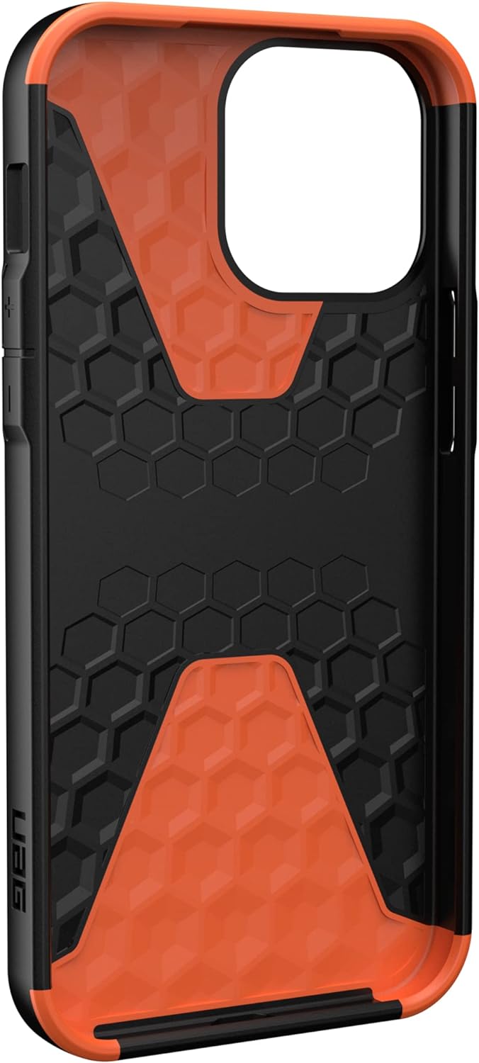 Urban Armor Gear Civilian Hülle kompatibel mit Apple iPhone 13 Pro Max [Wireless Charging kompatible