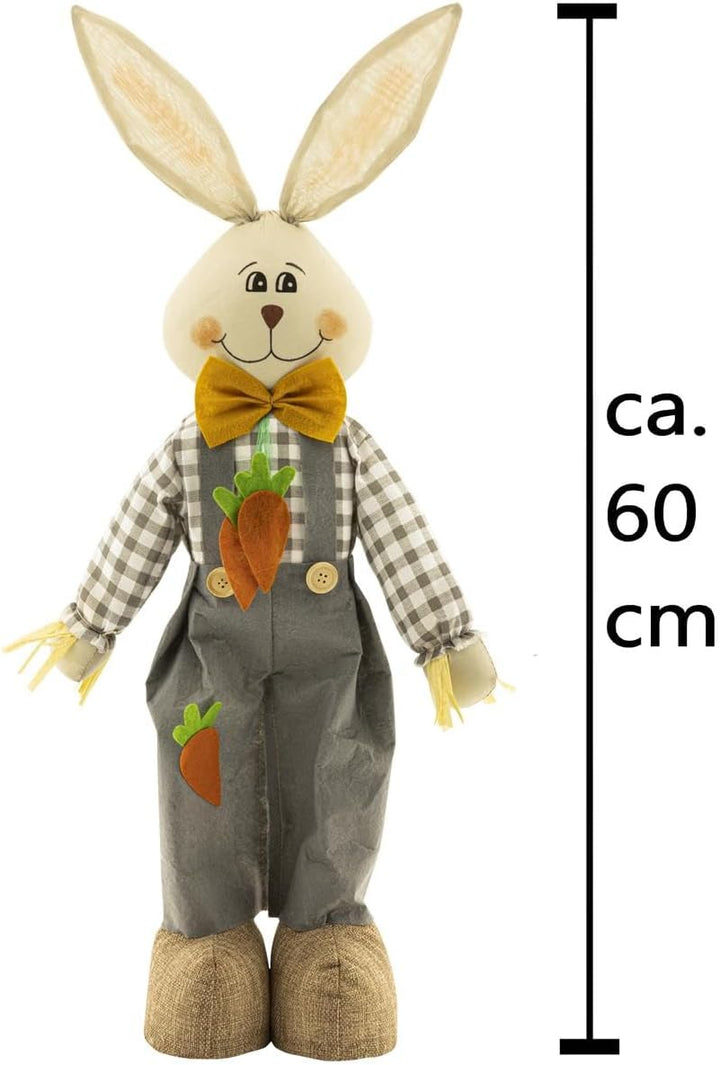 Bambelaa! Osterhasen Deko Ostern Gross Stroh Osterdeko Hasen Pärchen Dekoration Osterdekoration Figu