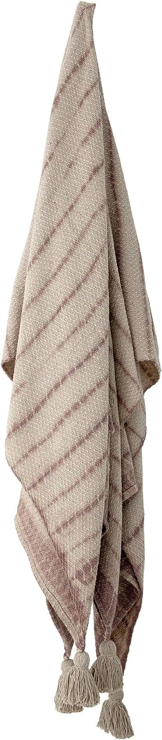 Bloomingville Tagesdecke, rosa, Cotton, Rosa