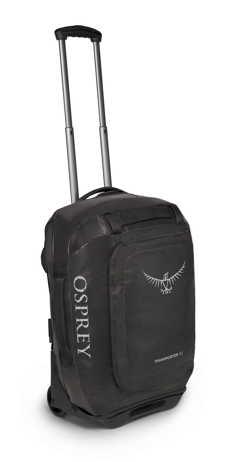 Osprey Unisex – Erwachsene Rolling Transporter 40 Duffel Bag Einheitsgrösse Schwarz, Einheitsgrösse