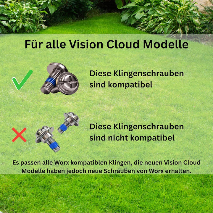 Messerscheibe kompatibel mit Worx Landroid 6 Fach / 6 Klingen Messer Scheibe M500 M700 WR167E WR141E