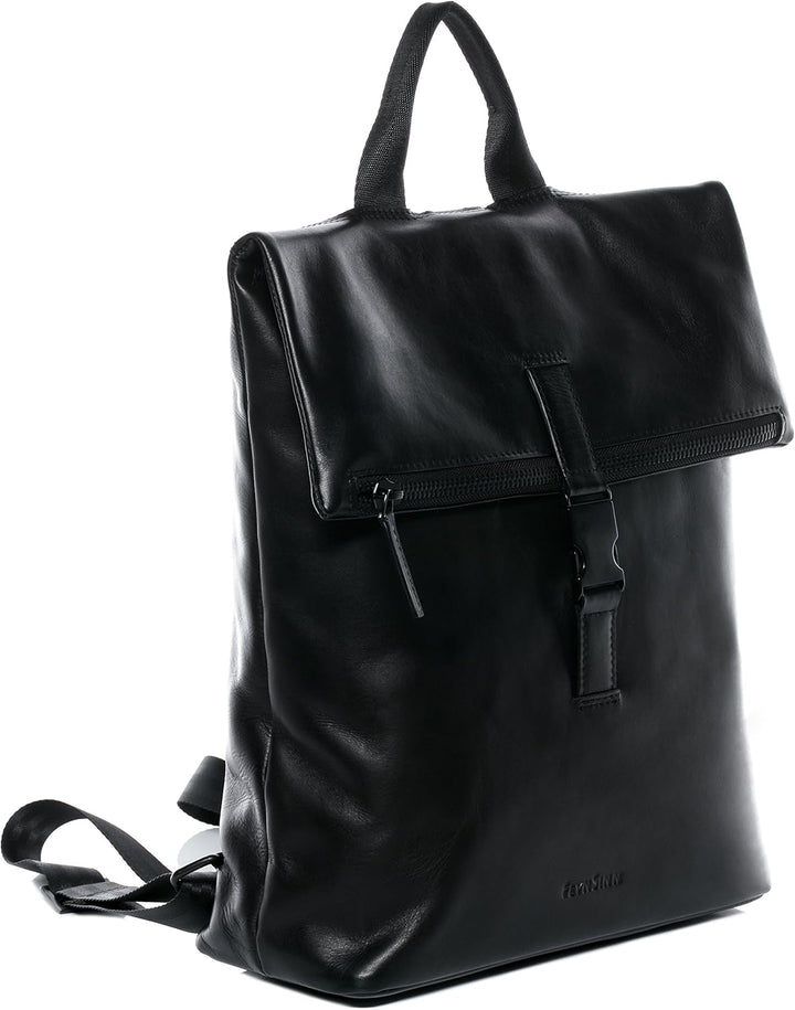 FEYNSINN BERLIN Rucksack MATS aus Premium Leder I Lederrucksack gross für Herren und Damen 15.4 Zoll