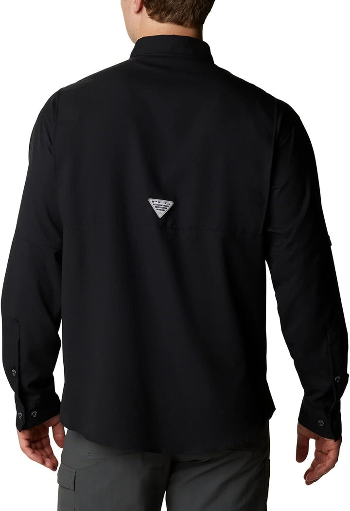 Columbia Herren Tamiami Ii Long Sleeve Shirt Langarmshirt S Schwarz, S Schwarz