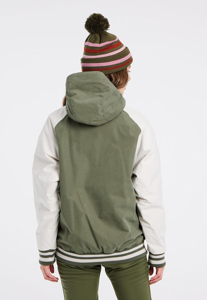 Protest Damen Ski- Und Snowboardjacke PRTPINEA S Botanic Green, S Botanic Green