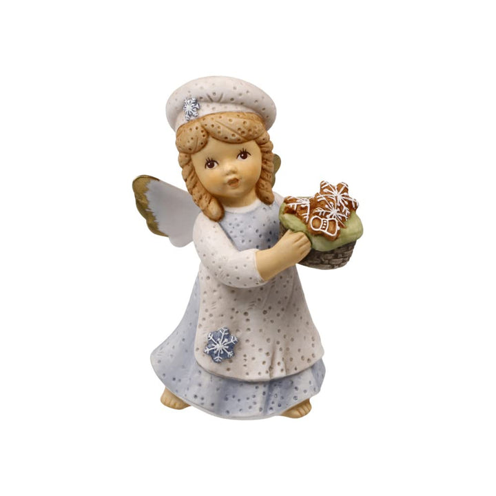 Engelfigur Selbst gebacken - Weihnachtsbäckerei Nina &amp; Marco 6,5x6x11 cm Mehrfarbig, 6,5x6x11 cm Meh