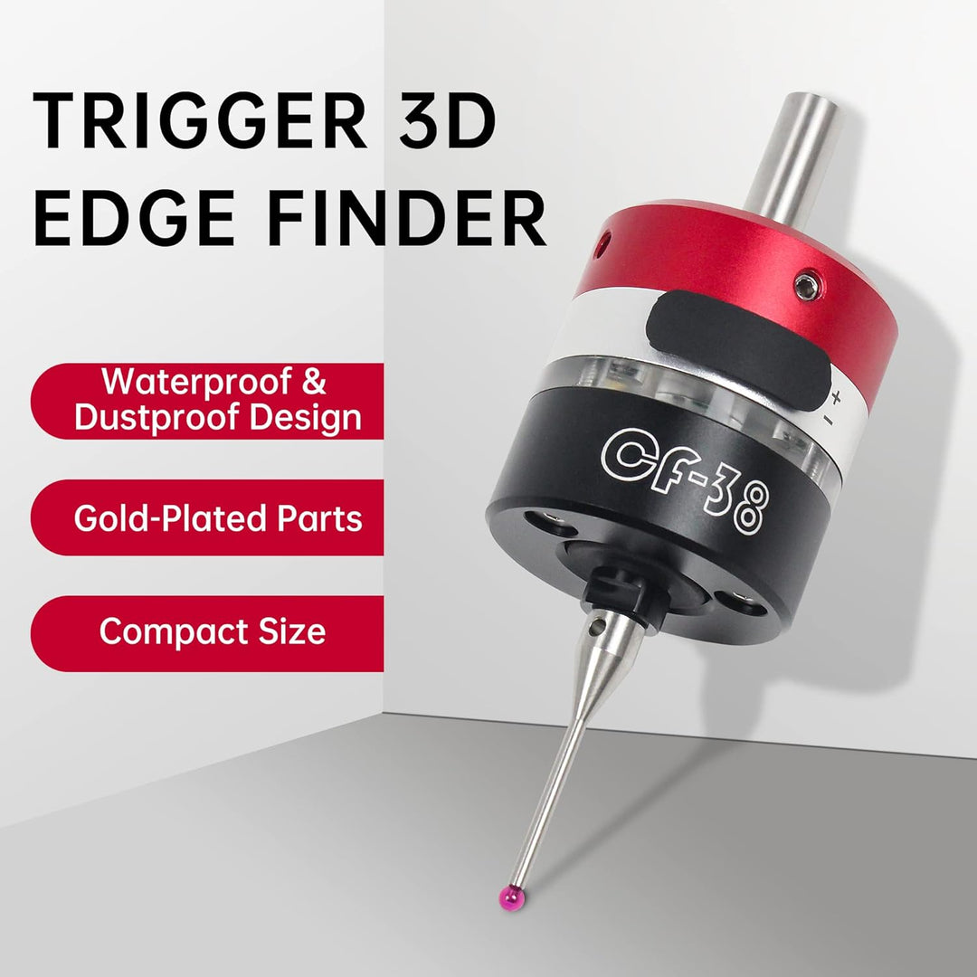 RATTMMOTOR UPDATE CF-38 3D Kantentaster,Genauere Genauigkeit,3D-Kantensucher,3D-Kantentaster Positio
