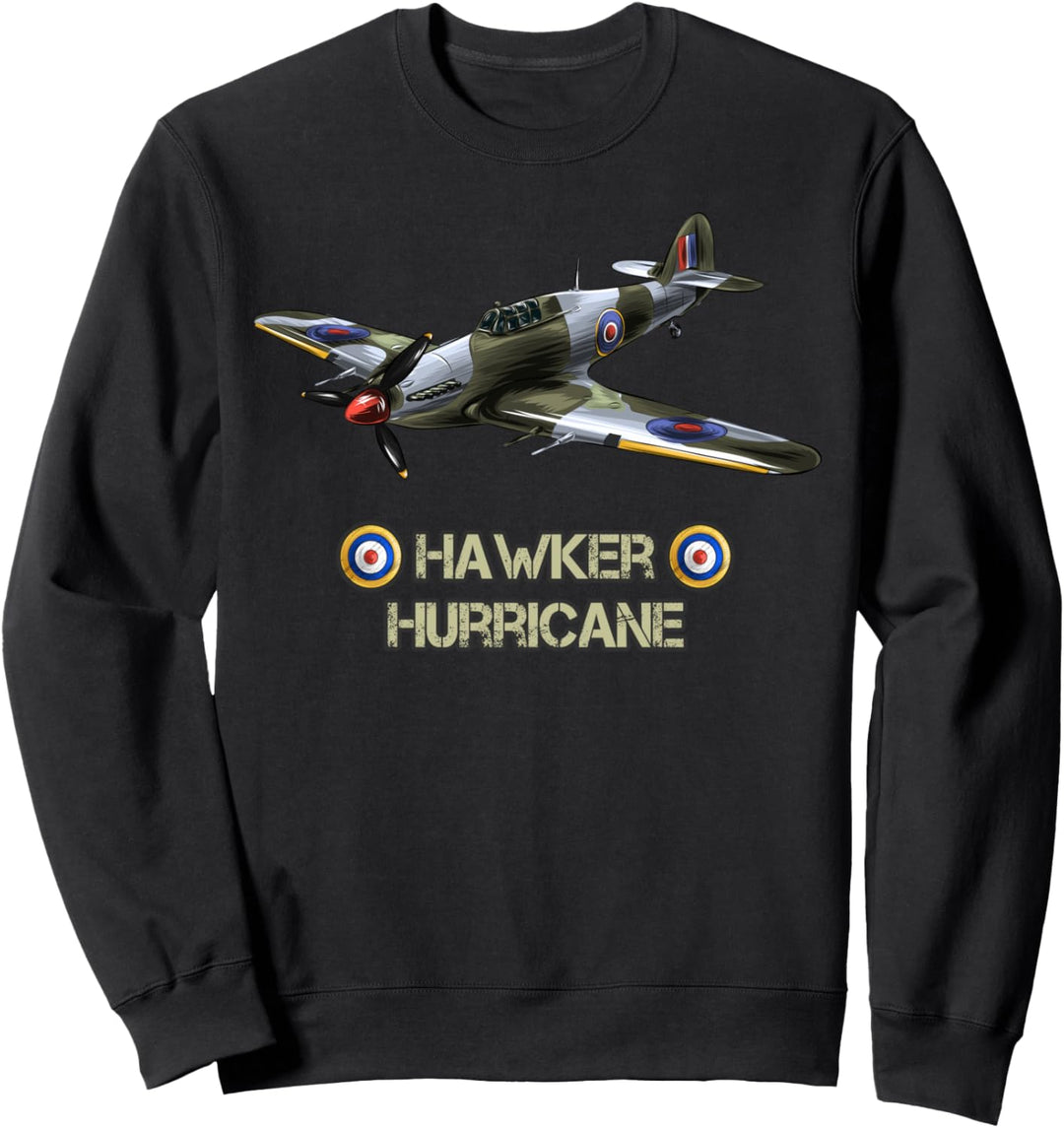 Britische Hawker Hurricane aus dem 2. Weltkrieg Sweatshirt