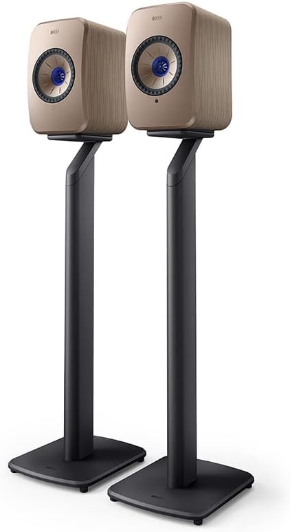 KEF S1 Standfuss für LSX- und LSX II-Aktivlautsprecher (Paar), Grau LSX S1 Grau, LSX S1 Grau