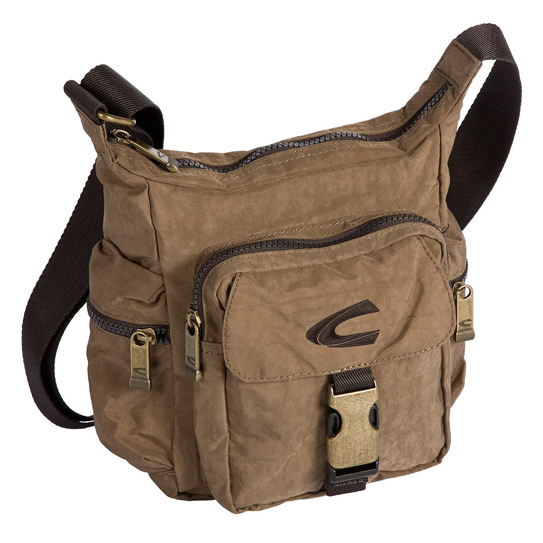 camel active bags Journey Herren Umhängetasche Crossbody Bag Klein 20 x 8,5 x 23 Sand, 20 x 8,5 x 23
