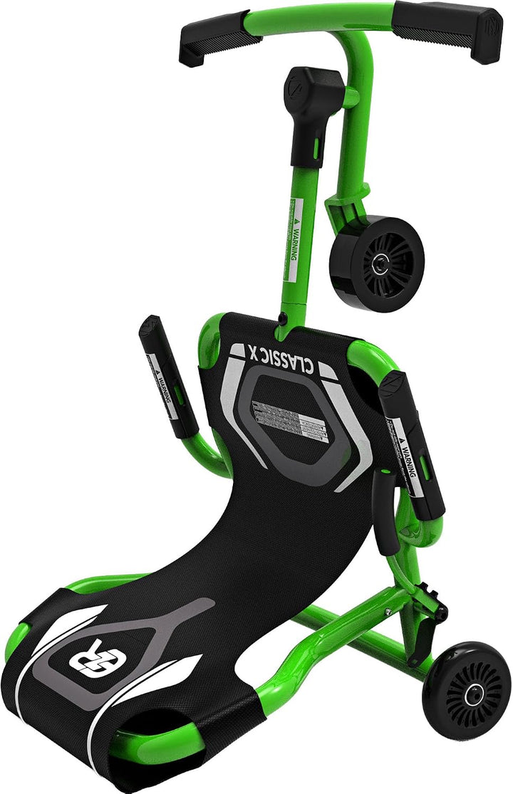 Ezyroller Kinderfahrzeug Dreirad Classic X Trike Kinder Sitz Scooter Ezy Roller (grün), grün