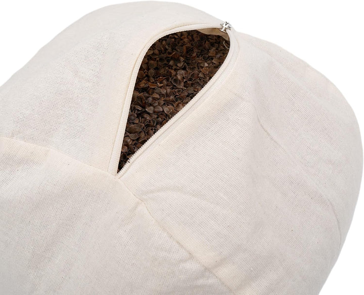 Yogabox Glückssitz® Yogakissen OVAL - regional hergestellt aubergine, aubergine