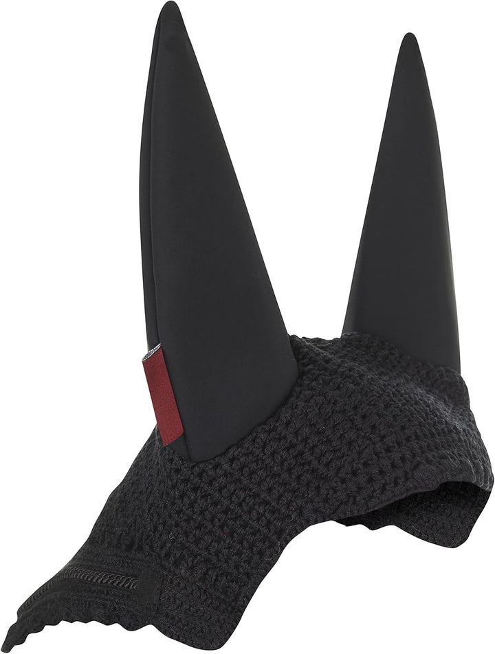 LeMieux Fliegenhaube Lmx Acoustic Pro Fly - Black - Cob Schwarz Medium, Schwarz Medium