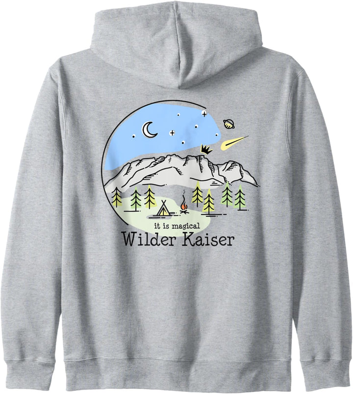 Wilder Kaiser Bergwandern Souvenirs Österreich Kitzbühel Kapuzenjacke