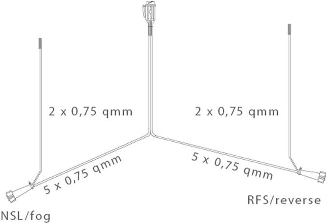 The Drive -17616- Aspöck Kabelsatz 13-polig (6m mit DC-Abg. 4,5m), 6m mit DC-Abg. 4,5m