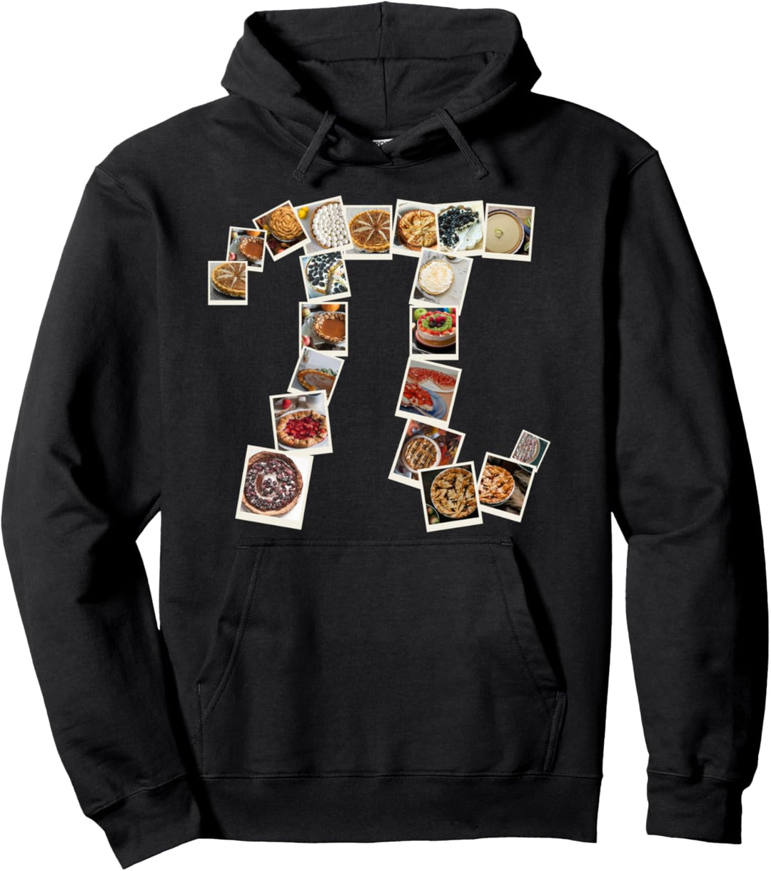 Lustiger PU-Tag Geschenk - Pi-Symbol aus Pie Bilder Pullover Hoodie