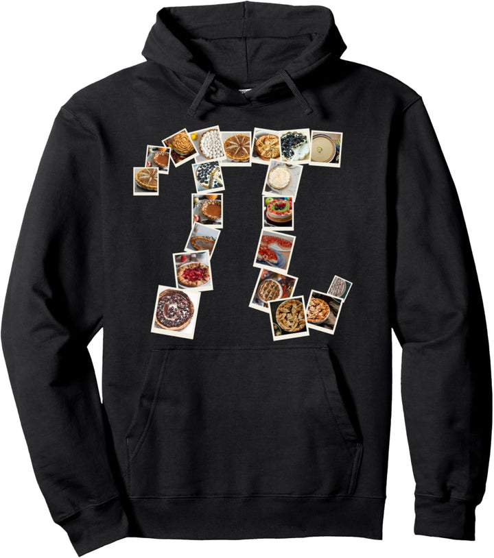 Lustiger PU-Tag Geschenk - Pi-Symbol aus Pie Bilder Pullover Hoodie
