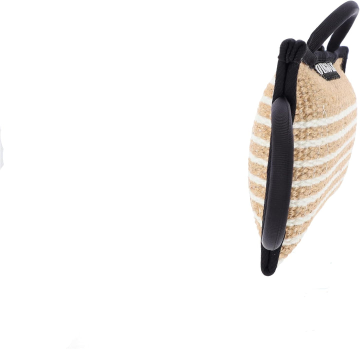 Dingo Gear Beisskissen aus Jute Keilform Gestärkt Weich Ausbildung IGP IPO K9 Hundetraining S00520 J