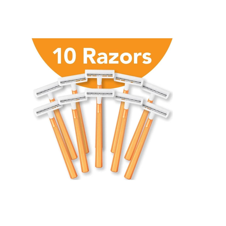 BIC Twin Select Men's Disposable Razor, 10 Count (Pack Of 3) Pack of 4 Grün, Pack of 4 Grün