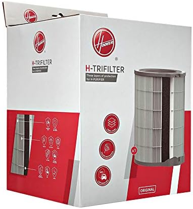 Hoover U98 H-Trifilter Luftreinigerfilter, Original, Pure HEPA, Aktivkohle, Kompatibel mit Luftreini