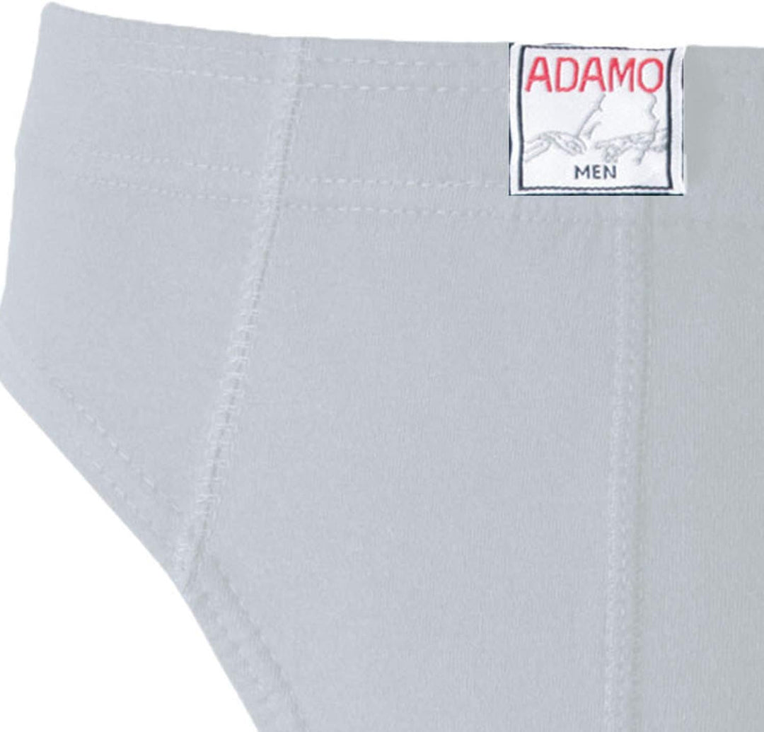 ADAMO 3er-Pack Slips Übergrösse schwarz 10 Grosse Grössen Weiss, 10 Grosse Grössen Weiss