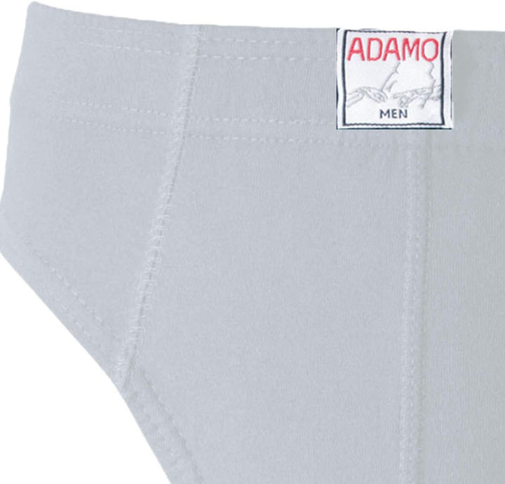 ADAMO 3er-Pack Slips Übergrösse schwarz 10 Grosse Grössen Weiss, 10 Grosse Grössen Weiss