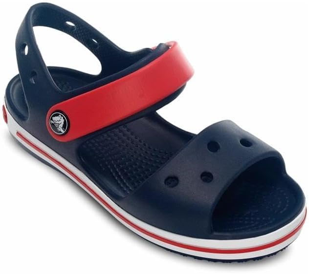 Baya Lined Fuzz-Strap Clog 19 EU Crocs Crocband Sandal Kids Unisex Kinder Sandalen, 19 EU Crocs Croc