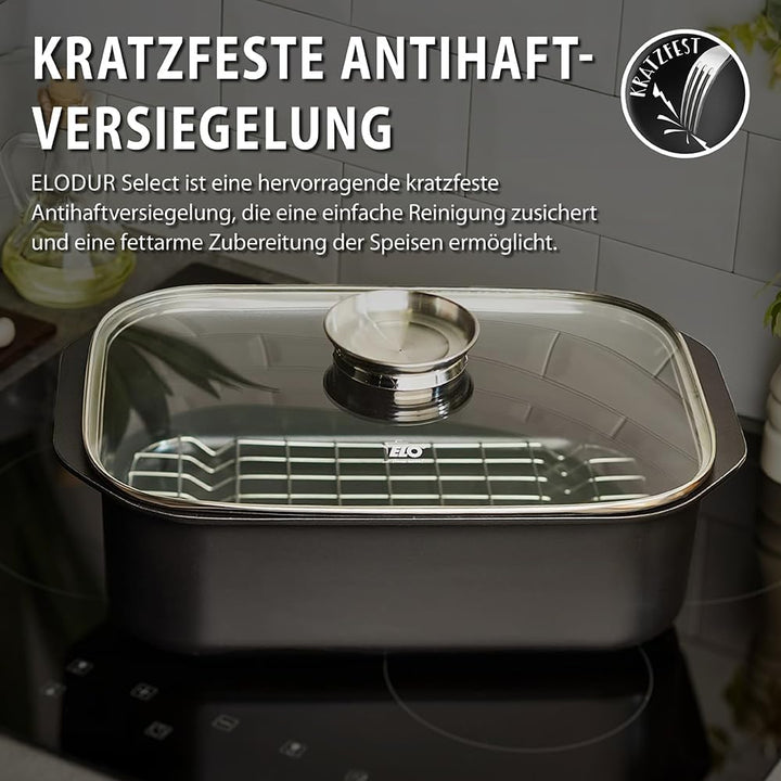 ELO 82662 Bräter Pure Trend Induktion, 24x6.5 cm