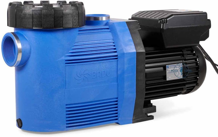 Energiesparende Poolpumpe BADU Prime ECO VS - Drehzahlregelung mit 24m³/h Leistung - Leiser Betrieb