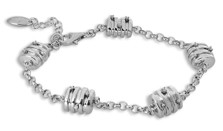 Orphelia Alvina Damen Armband 19 cm Silber MIT ZIRKONIA ZA-1888