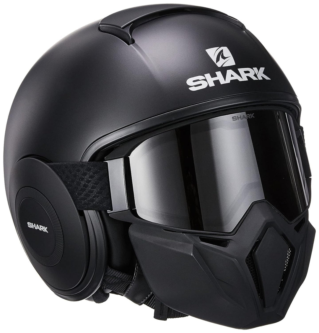 Shark Herren Nc Motorrad Helm, Weiss, M (57/58)